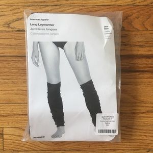 Fall is here! New American Apparel leg warmers